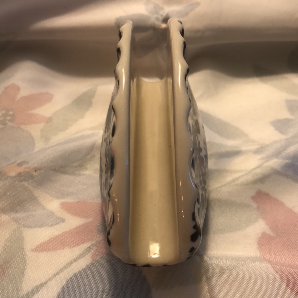 Manufaktura W. Bolestawiec Floral Napkin Holder Polish Pottery 5.5x3” - Picture 2 of 5